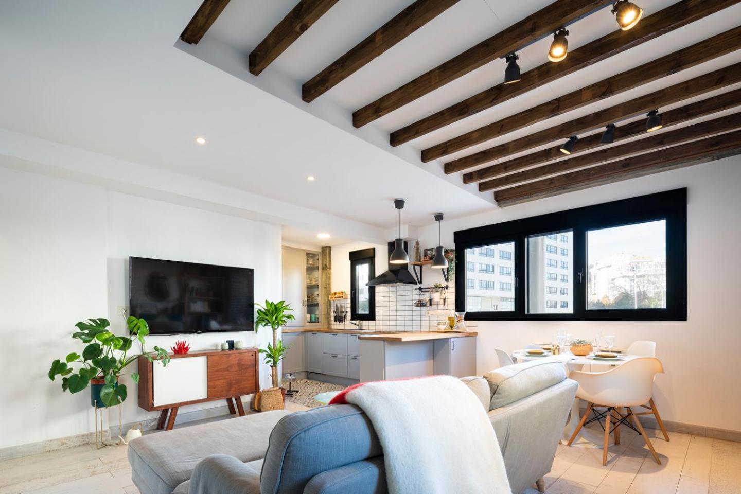 Appartement Duplex De Diseno Cerca De Riazor à La Corogne Extérieur photo